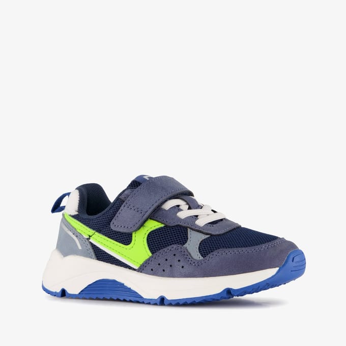 Blue Box jongens sneakers blauw groen - Maat 29