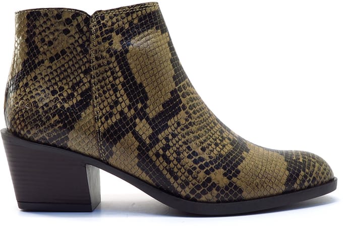 Aqa Shoes Snake print laarsje A8919 B48 MULTICOLOR