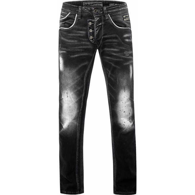 Jeansbroek "RUBEN" Zwart Gebruikt