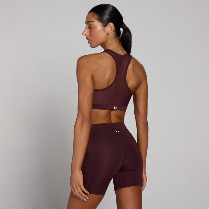 MP Dames Training Racerback Sport-bh - Fudge - M