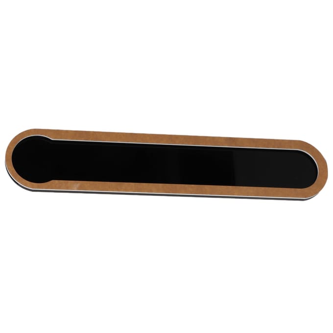 Koffiecapsulehouder Acryl Houdt 6 Capsules Zwart Wandhangend Koffiecapsule Opbergrek voor beige