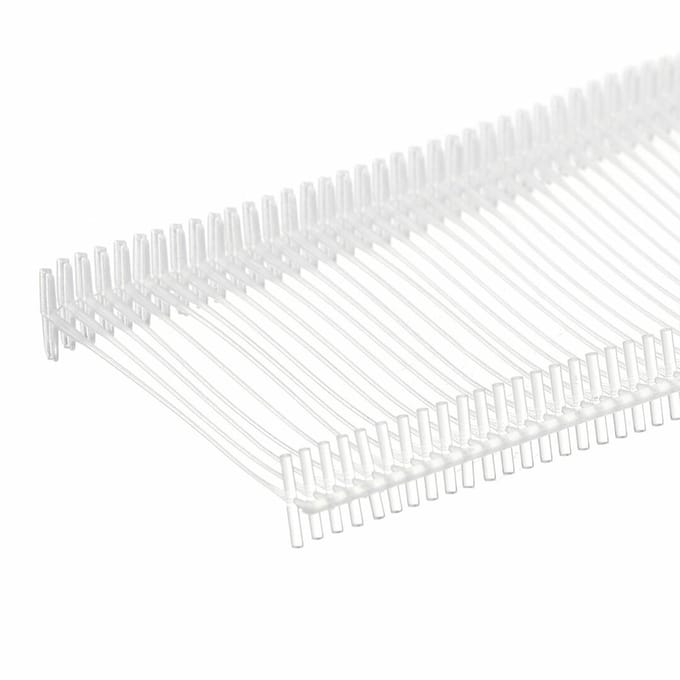 25mm Textielpins / 5.000 stuks Riddersporen / Tag Pins - Transparant