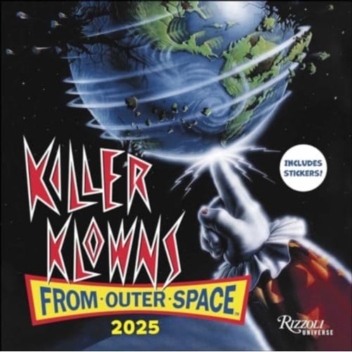 Killer Klowns From Outer Space 2025 Wall Calendar - Metro-Goldwyn-Mayer Studios
