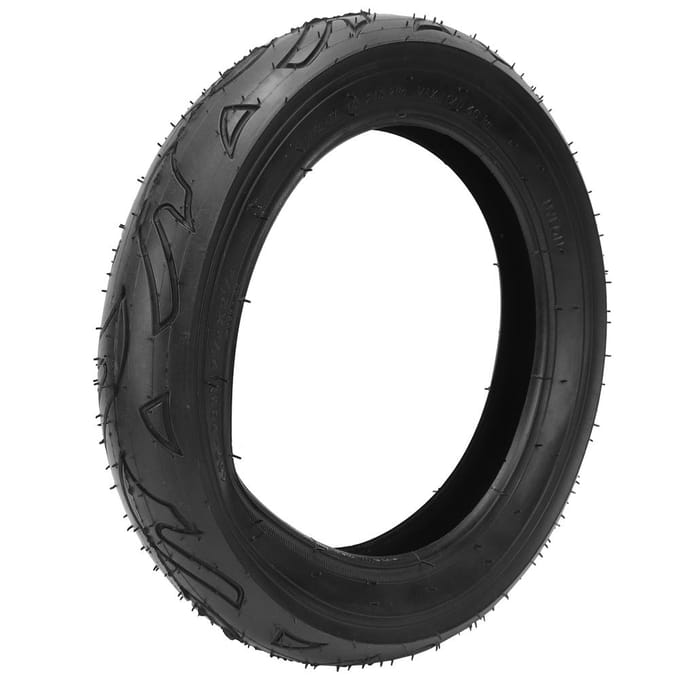 Pneu Extérieur Gonflable VTT en Caoutchouc 57‑203 Noir Accessoire de Remplacement Pneu de Vélo black