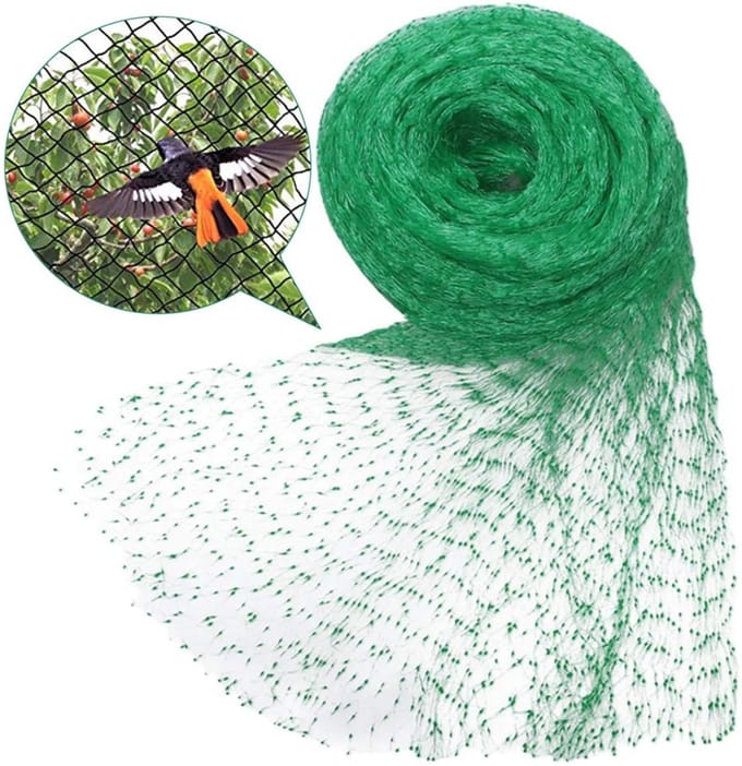 4 x 15 m vogelwerend net – Voor tuin, planten, vijvers, fruit en groenten