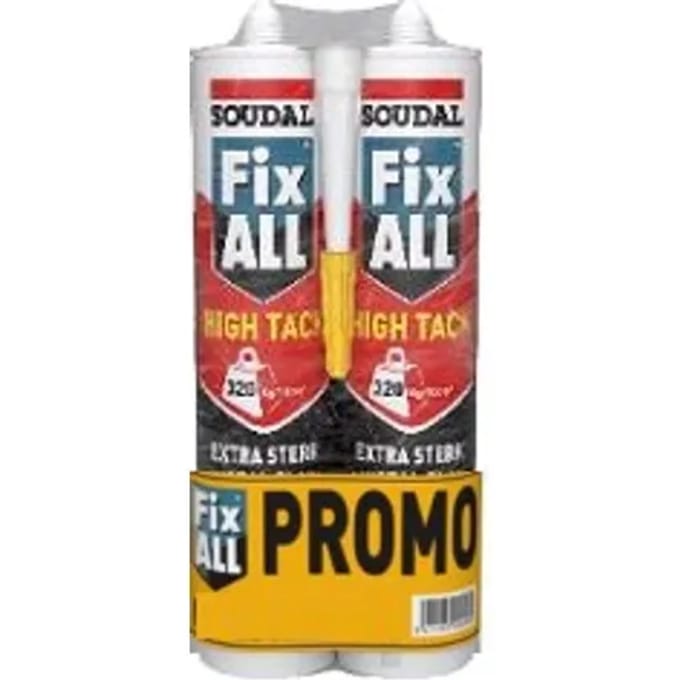 Soudal Fix All High Tack Voegkit Wit 290ml