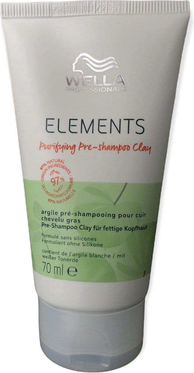 Wella - Elements Purifying Pre-Shampoo Clay - 70ml