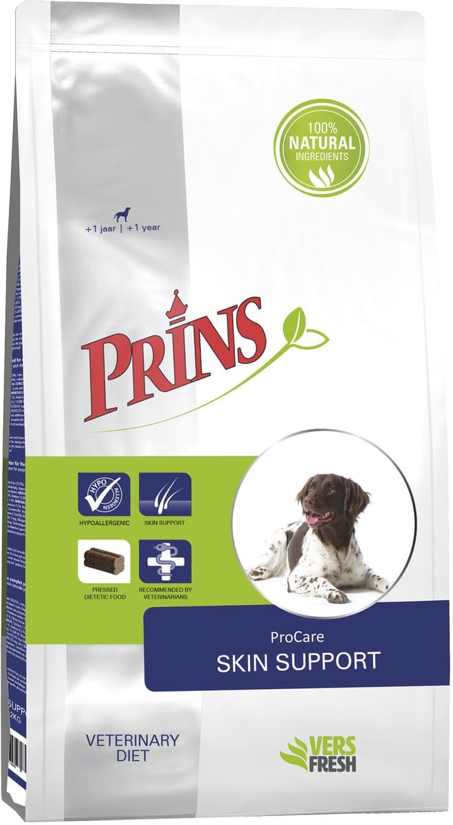 Prins Veterinary Diet Procare Veterinary Diet Skin Support Eend - Hondenvoer - 3 kg