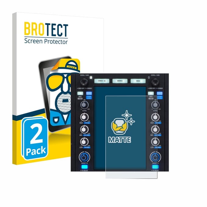 BROTECT - Screenprotector voor Rane System One - Folie Beschermfolie matte 2 Stuks