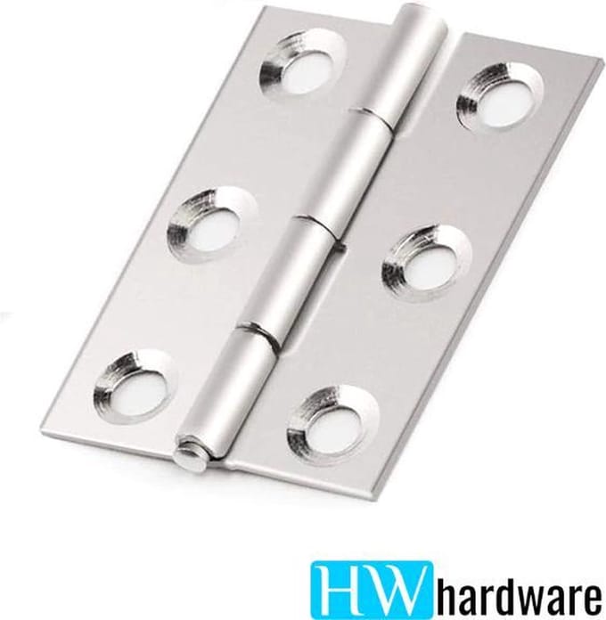 Scharnier - RVS - 44 x 31 mm - medium (4 stuks)