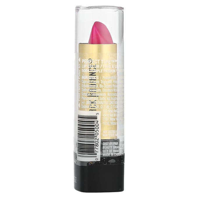 Perfecte Toon Lipkleur, 5004 Purple Passion, 3,6G(0.13Oz) beige