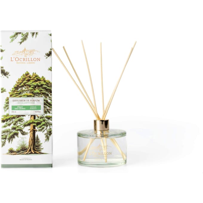 L'Ocrillon Reed Diffuser Cedar Forest 205 ml