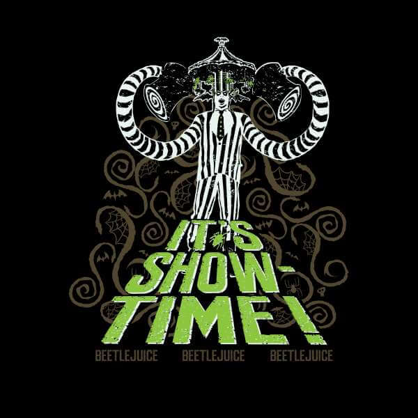 Beetlejuice It's Show-Time Sweatshirt - Black - L
