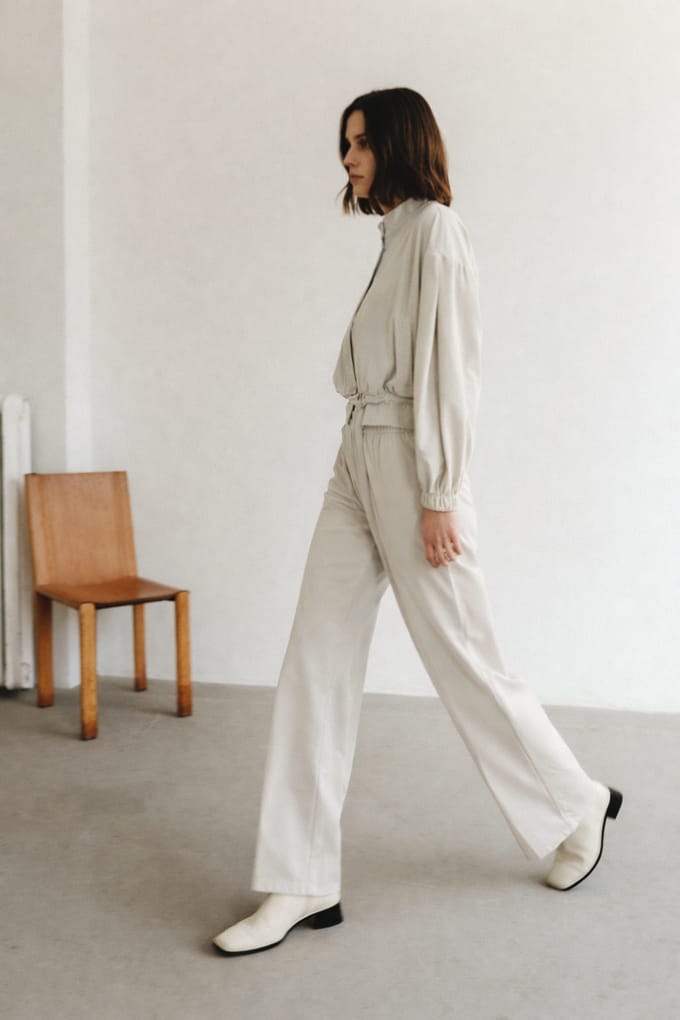 Yvette pants technical jersey | Sand - Sand / S