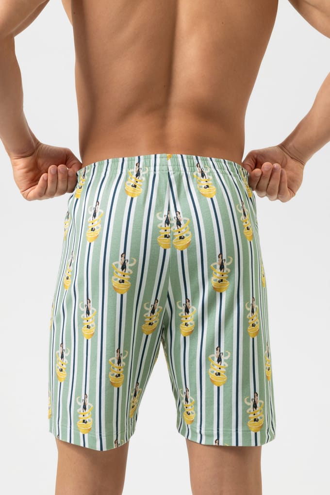 Korte broek Serie Fizz & Flavours Frog Green