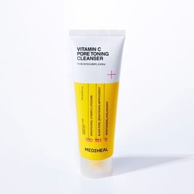 Mediheal Vitamine C Poriën Verfijnende Reiniger 120ml + WILLEKEURIG CADEAU white