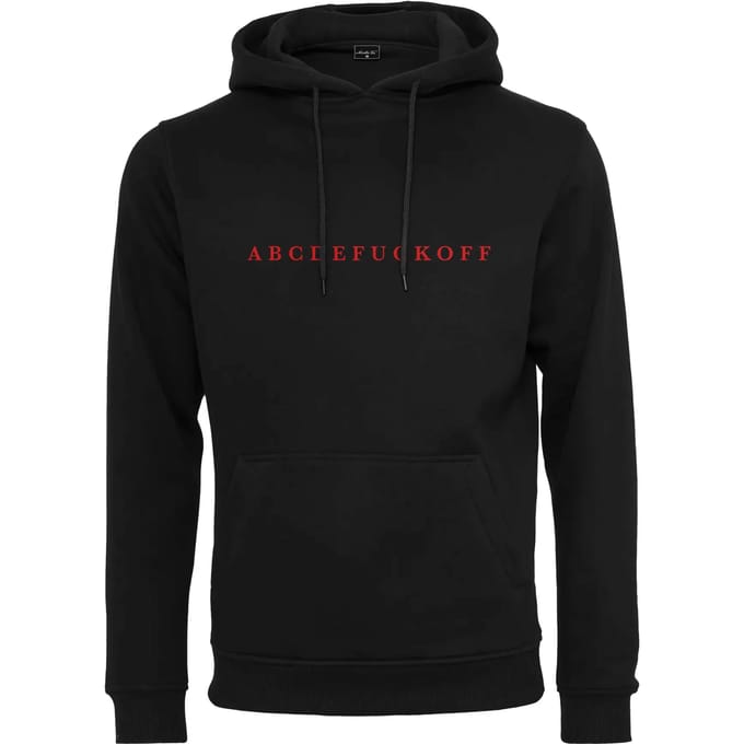 Mister Tee - ABC Hoodie/trui - S - Zwart