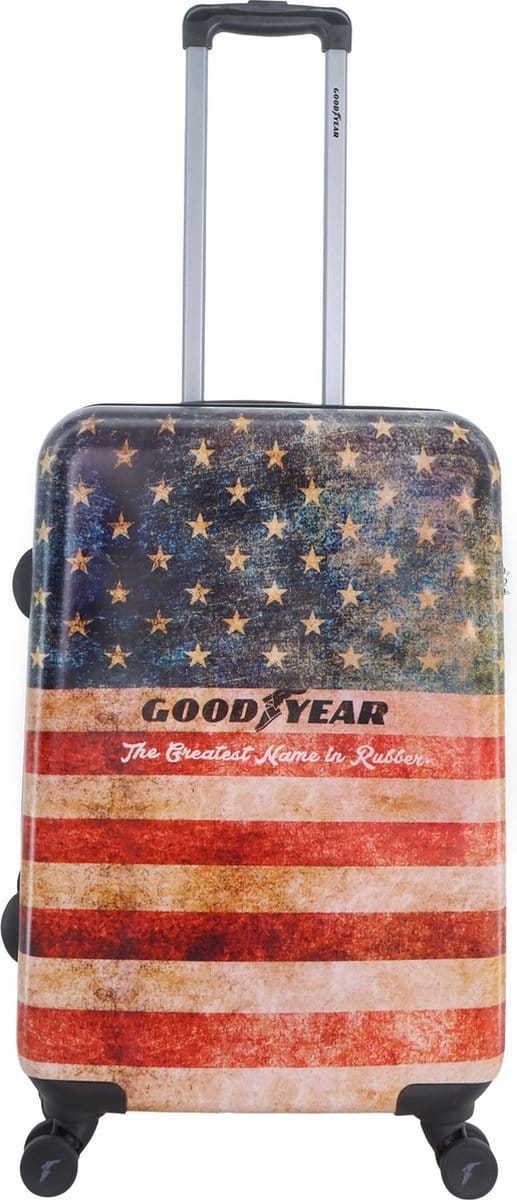 Goodyear Authentic Reiskoffer M 60L - Bedrukt - Bedrukt / Medium