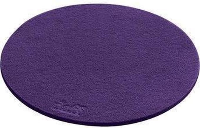 Daff Onderzetter - Vilt - Rond - 20 cm - Lavendel - Paars