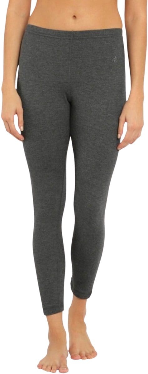 Premium kwaliteit Dames Thermo Fleece Legging - Grijs - Maat S/M