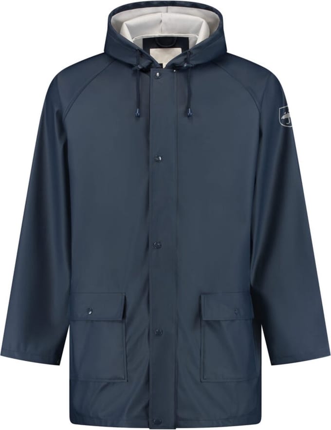JS Regenjas PU - Navy - Maat S