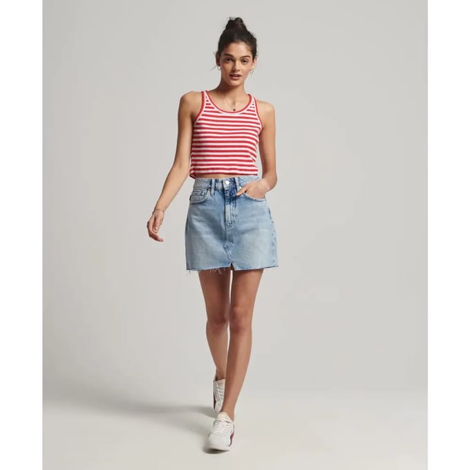 Vrouwen minirok Superdry vintage