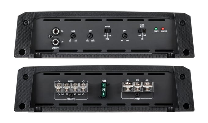 Peiying Basic Serie - Autoversterker - 2-kanaals - Compact - Hoge Kwaliteit
