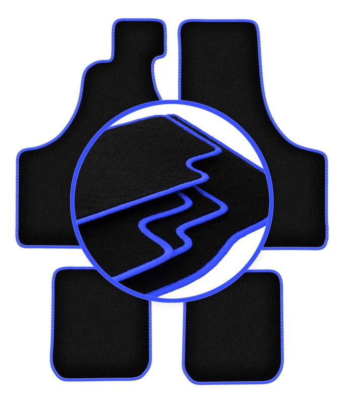 CARLUX-BLUE automatten voor: Fiat 126P n.v.t. (1973-2001)
