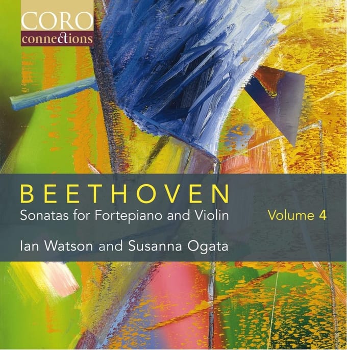 Ian Watson & Susanna Ogata - Beethoven Sonatas For Fortepiano And Violin Volume 4 (CD)