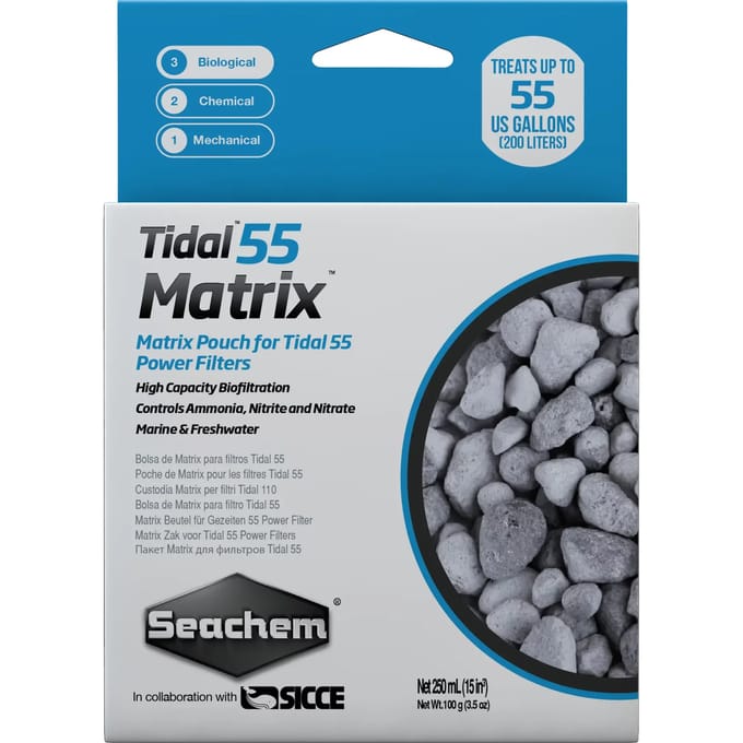 Accessoires voor aquariumfilters Seachem Tidal 55 Matrix