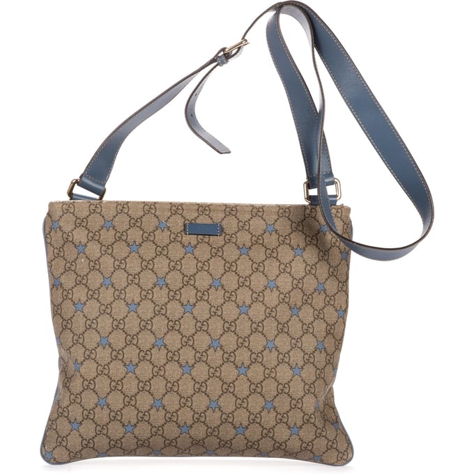 Large Square Zip Messenger Large  schoudertas