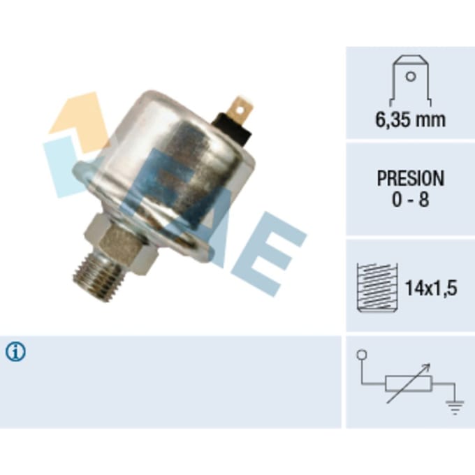 Sensor, oliedruk FAE 14530