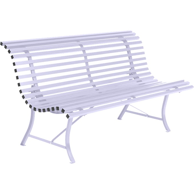 Fermob LOUISIANE bank - 150 x 80 x 72 cm - D1 Marshmallow