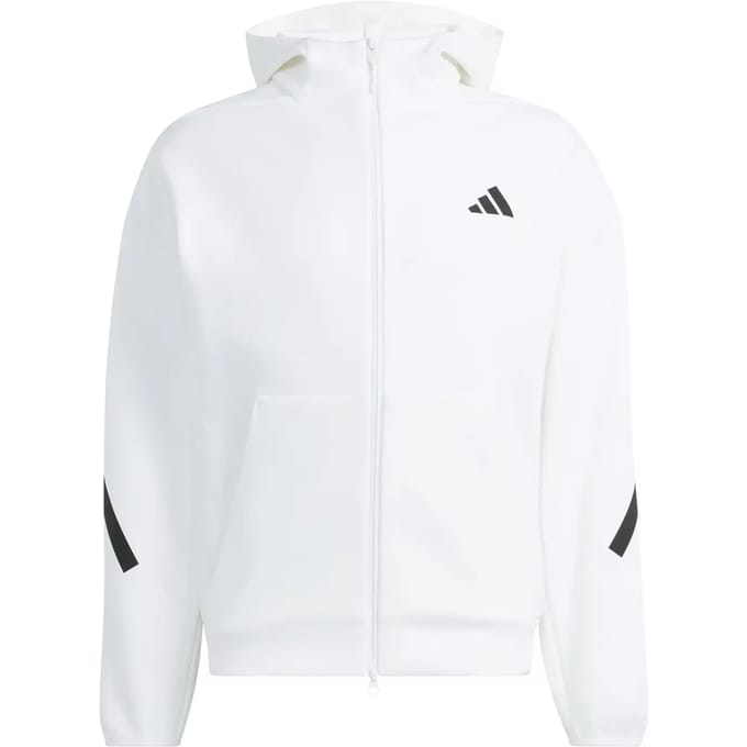 Adidas Z.n.e. Full Zip Track Top Trainingspakken Heren - Wit - Maat L - Poly Mesh