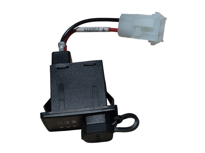 Husqvarna dashbord oplaad aansluiting