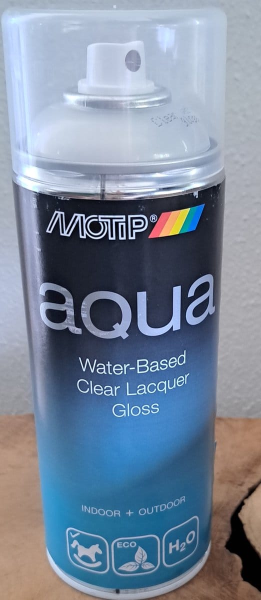 Motip - Transparante Lak - AQUA - Gloss - Water-Based - Clear Lacquer