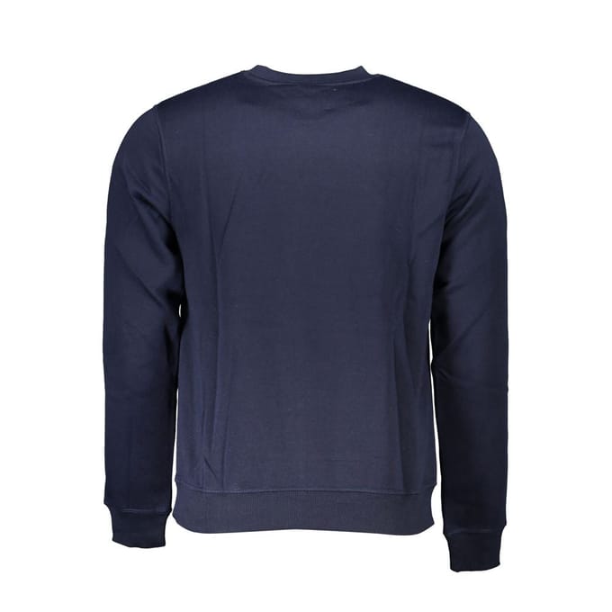 Gianmarco Venturi Blauwe Polyester Mannen Sweatshirt