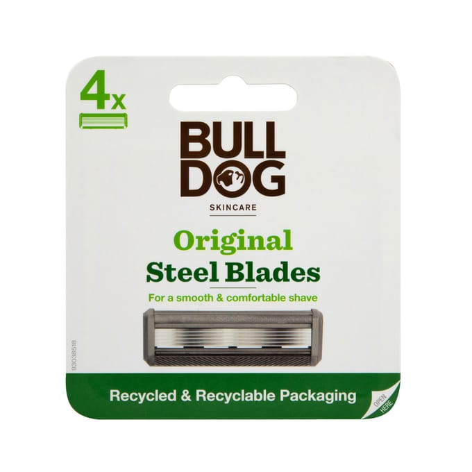 Bulldog Original Steel Blades 4PCE 4 st