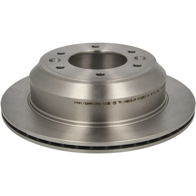 Remschijf BOSCH 0 986 479 U29 achter, geventileerd, 1 Stuk