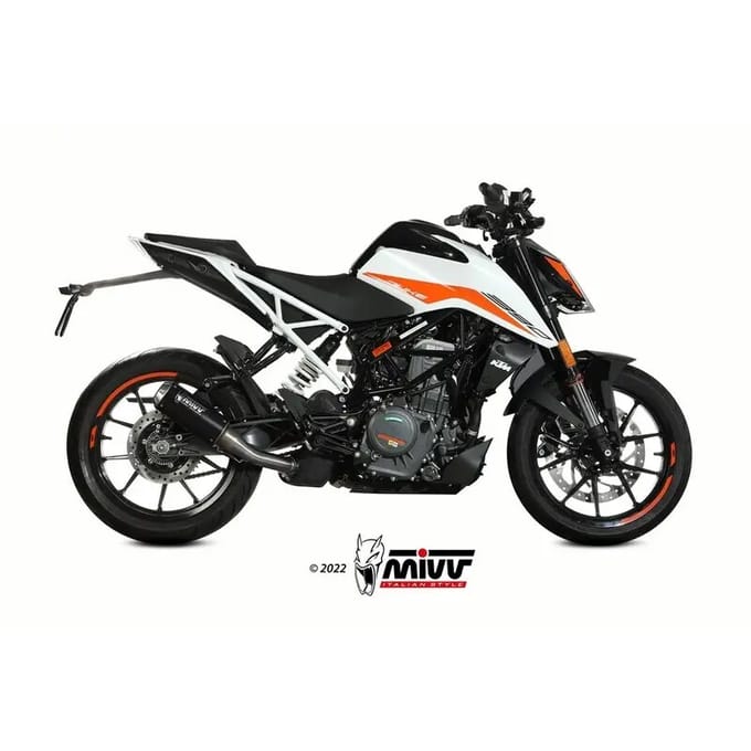 Silencer moto Mivv MK3 Slip-On KTM 125 / 390 Duke