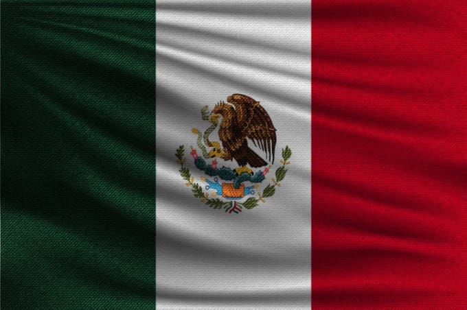 New Age Devi - Mexico Vlag - Mexicaanse - 90 / 150 CM