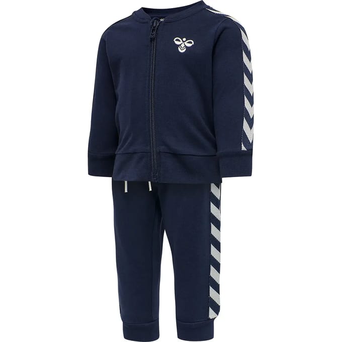 Hummel kindertrainingspak Bille Tracksuit Black Iris