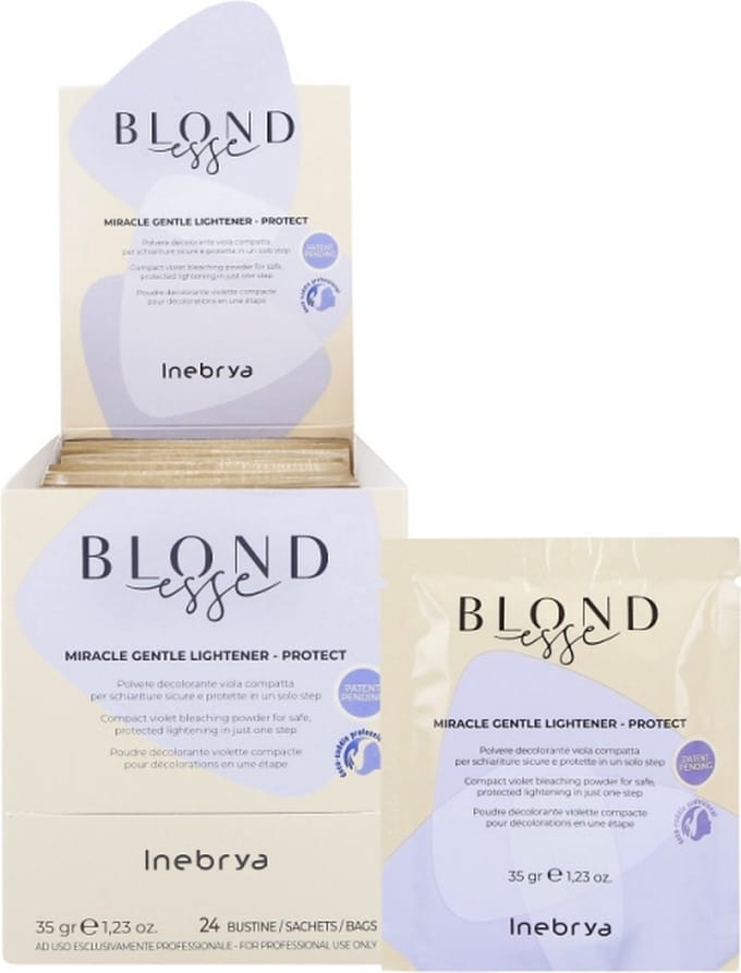 Inebrya - Bleaching Dust-Free Sachet Display 24X35GR