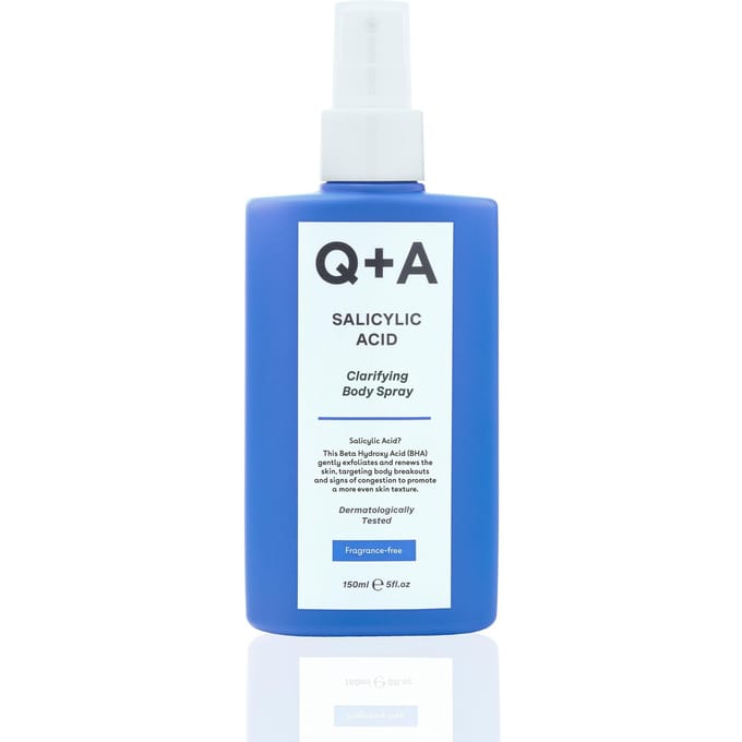 Q+A Salicylic Acid Clarifying Body Spray 150 ml