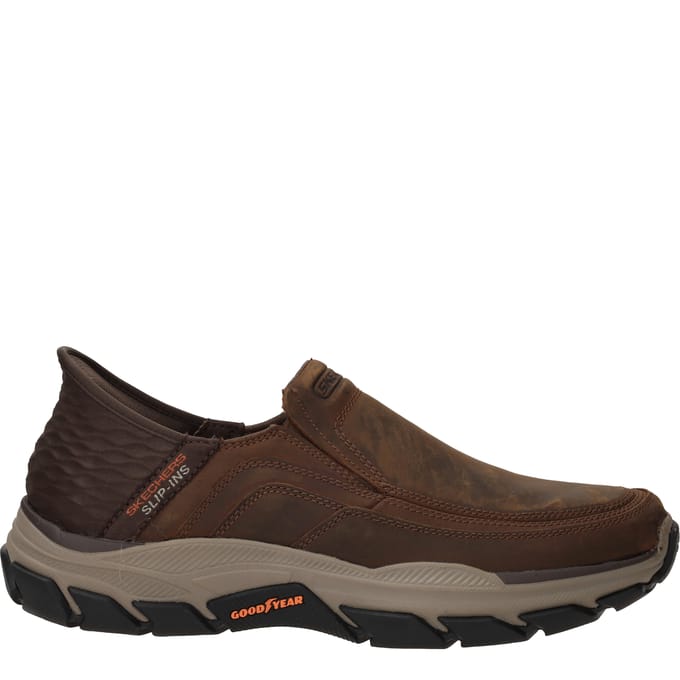 Skechers Slip-ins Slip-ins Respected - Elgin - Heren Instappers - Bruin