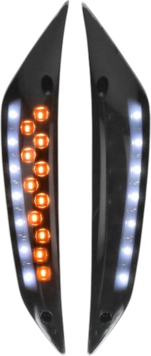 Knipperlicht Set Voor Piaggio Zip 2000 Led Licht Smoke Met Dagrijverlichting