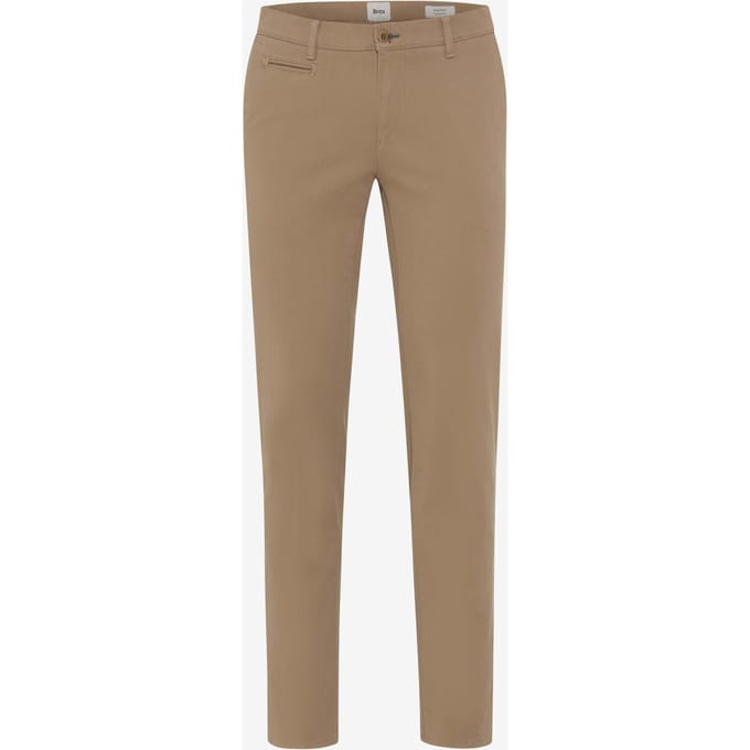 Brax Heren Chino  Style FABIO IN CANVAS, beige, maat 38/32
