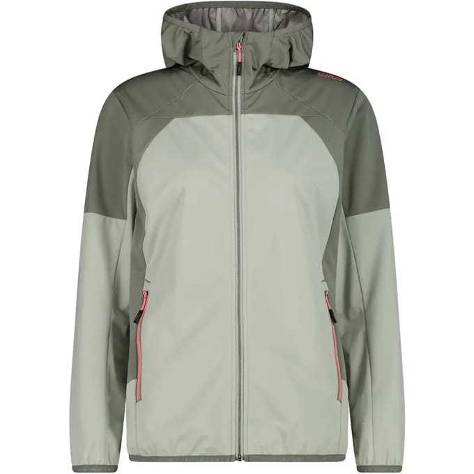 Ultralichte softshell hoodie dames CMP