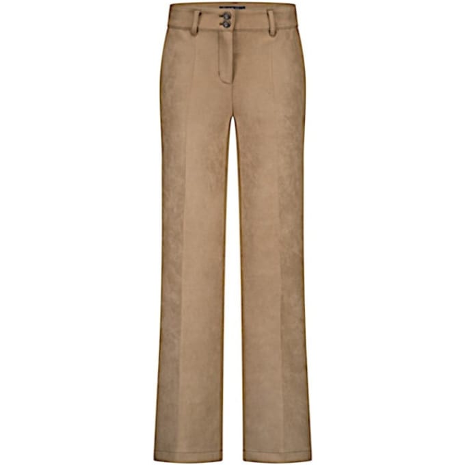 Red Button Redbutton broek srb4729 claudette faux suede almond