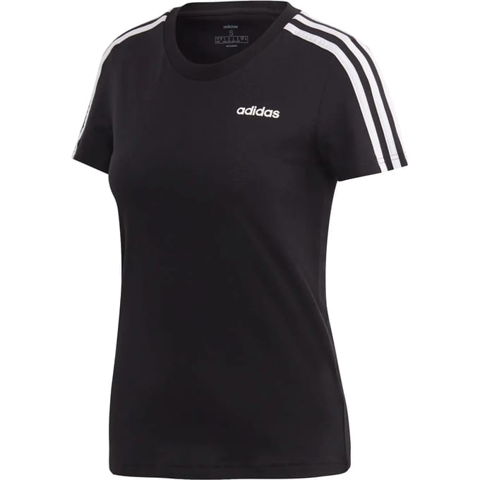Adidas Sportswear Essentials 3-Stripes T-Shirt - Dames - Zwart